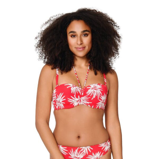 Lingadore Balconette strapless Bikiniset - 8203BC/8203B - Leaf Stripe