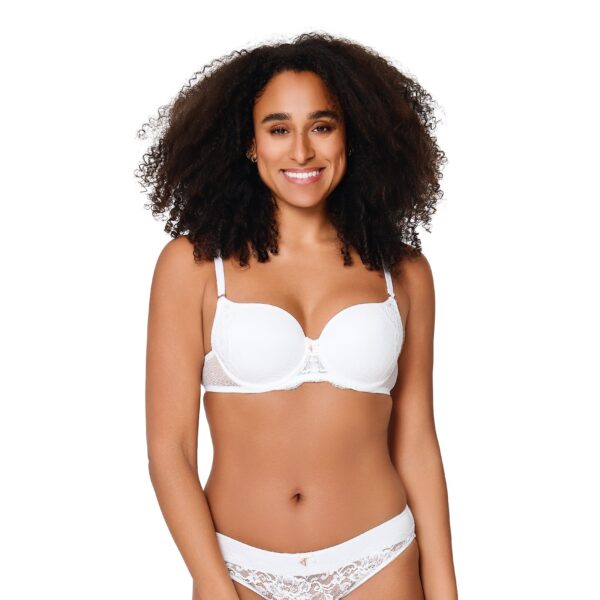 LingaDore voorgevormde t-shirt bh - Uni-fit BH 8301-1 - Ivoor