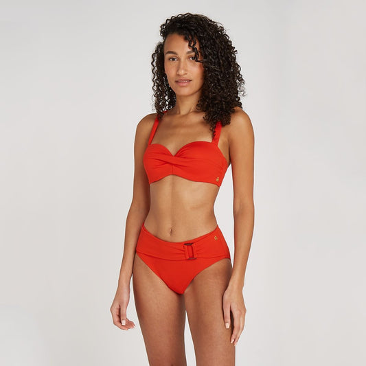 ten Cate Beach (TCWOW) Twisted bikini set - 60017/60029 - Summer red relief 5066