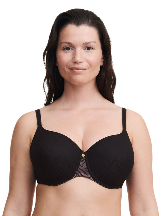 Chantelle voorgevormde spacer bh - GRAPHIC ALLURE C21T70 - Zwart