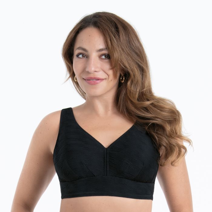 Anita voorgevormde bikiniset zonder beugel met tailleslip -  Essential 8414 - Zwart *