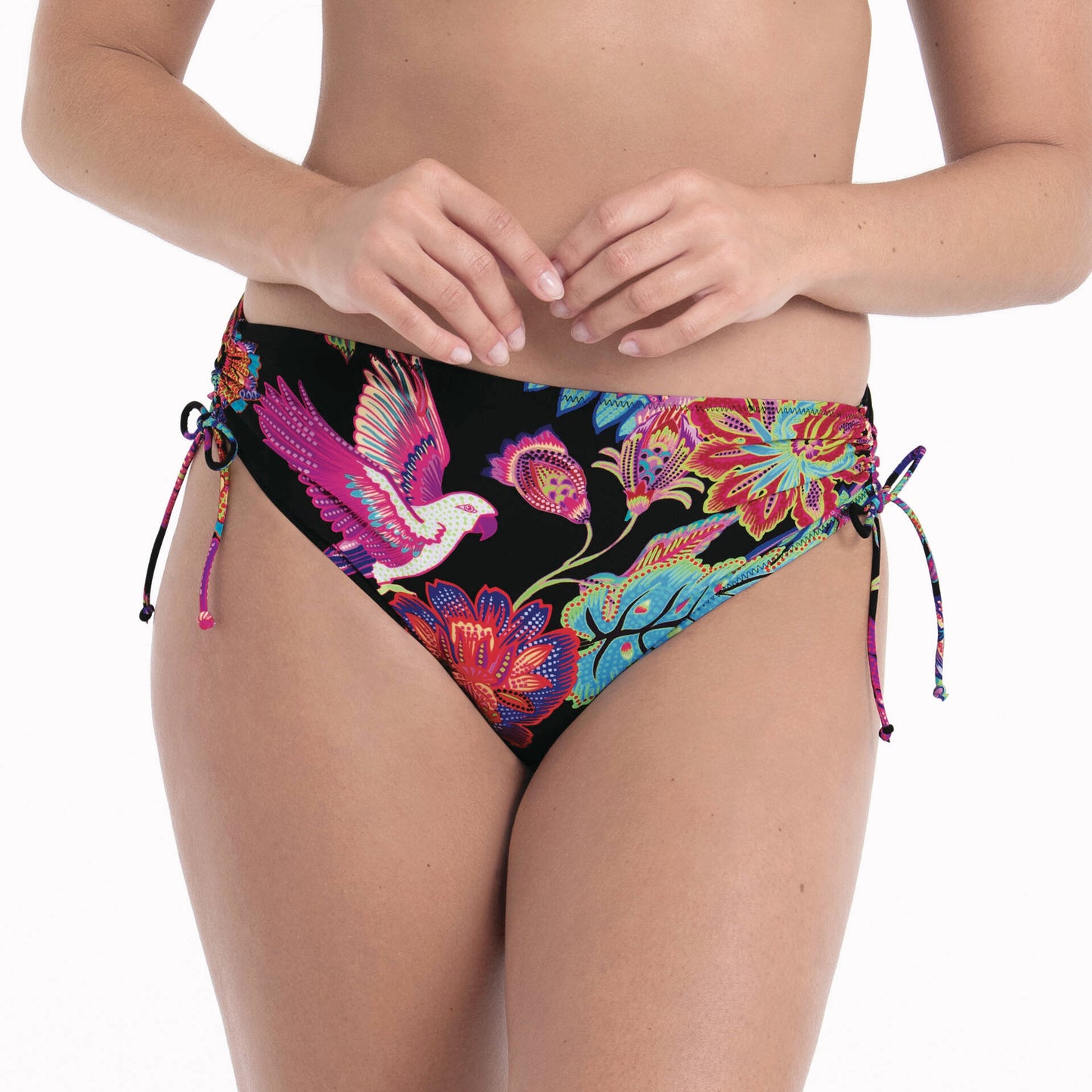 Rosa faia Beugel bikini met tailleslip - Sibel + Anny 8731 - Multi colour