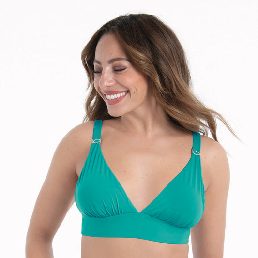Rosa Faia voorgevormde bikiniset zonder beugel met tailleslip - Pure 8788  - Aqua C/D cup