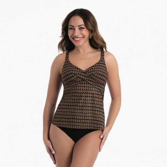 Rosa Faia Tankini top met beugel - Java Beach 8884 MAILY - Zwart