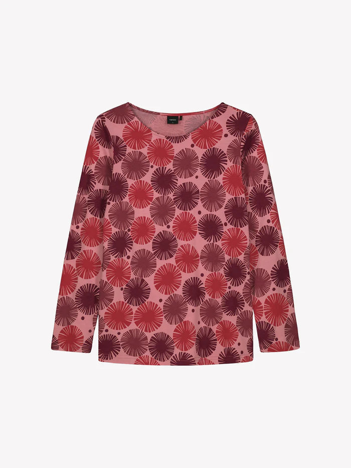 Nanso Pyjama lange mouw fantasie print - AMARA 29216 - Rood