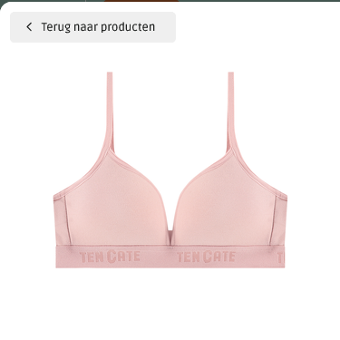 Ten Cate Meisjes voorgevormde BH top - 31962 - 4 kleuren