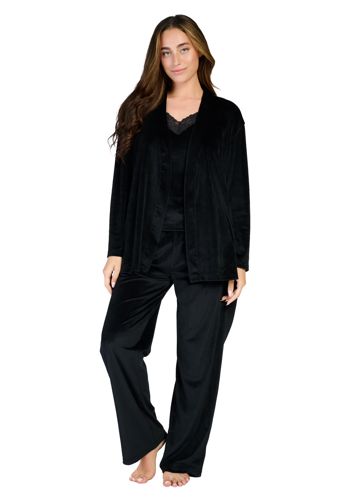 Ten Cate broek rib - 60784 - Zwart