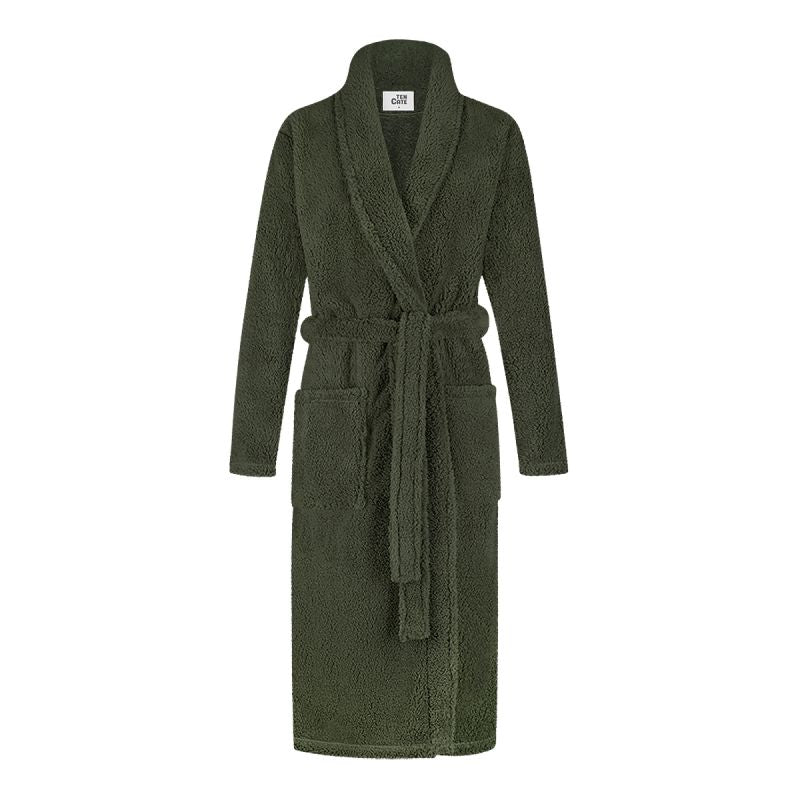 Ten Cate dames badjas ochtendjas fleece - 60524 - 2 kleuren