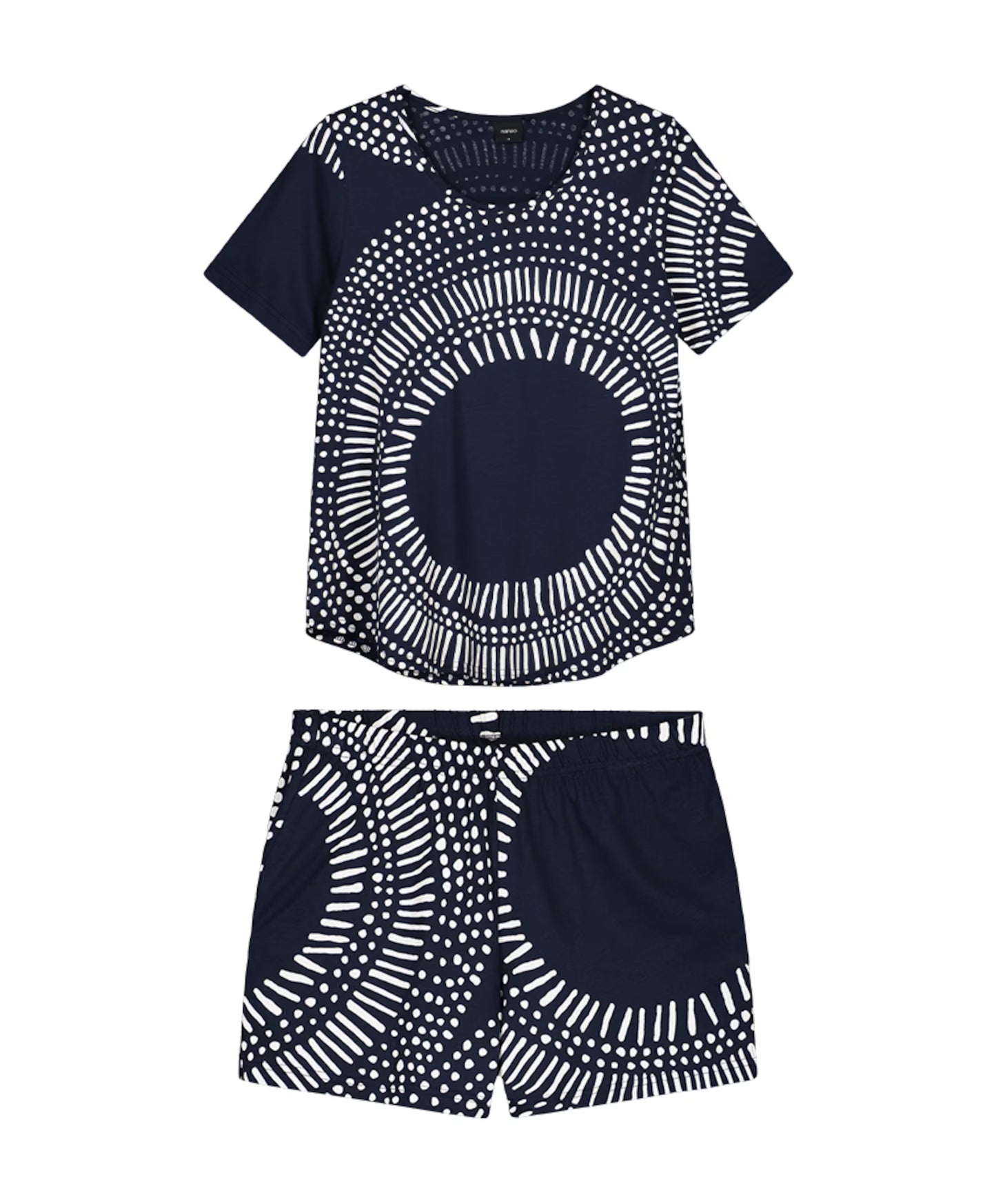 Nanso shortama - Aura 29342 - Blauw (2406)