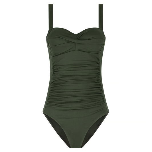 ten Cate Swim badpak twisted soft cup - 60594-6194 - Forest Green