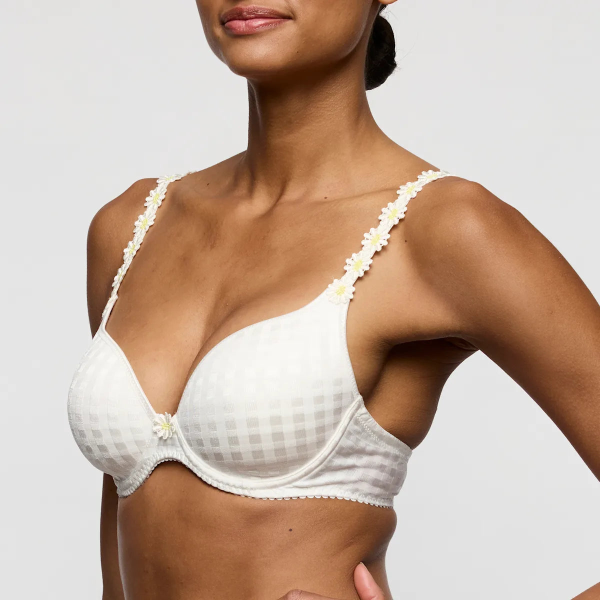 Marie Jo Mousse voorgevormde Bh Hartvorm - 0200416 Avero - Ivoor Petal