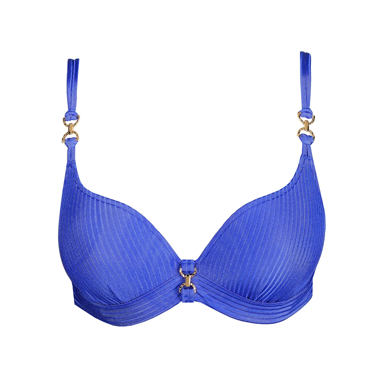 Marie Jo Swim Voorgevormde hartvorm Bikini met omslagslip - Emly 1007716 / 1007751 - Electric Blue