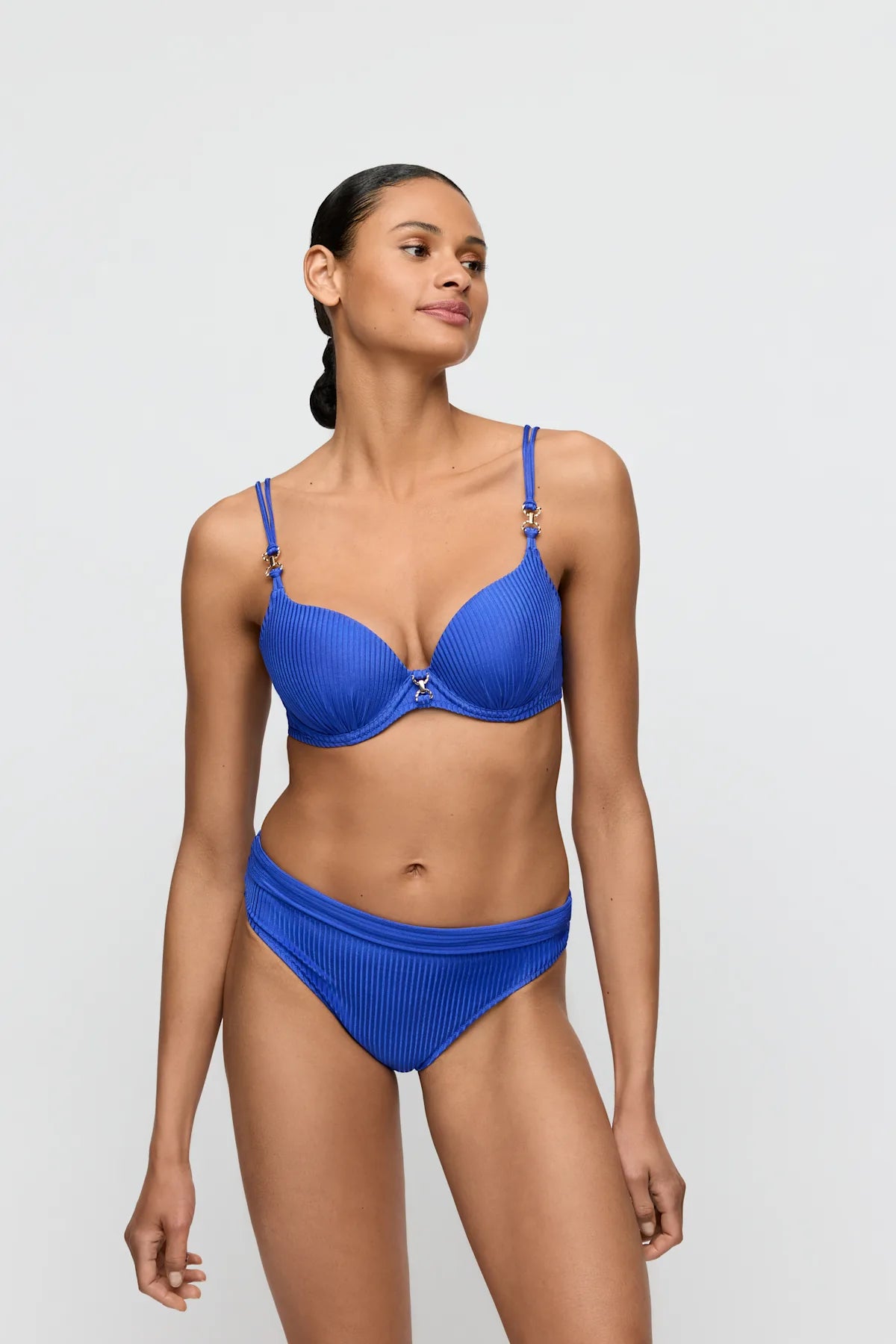 Marie Jo Swim Push-up Bikini met omslagslip - Emly 1007717 / 1007751 - Electric Blue