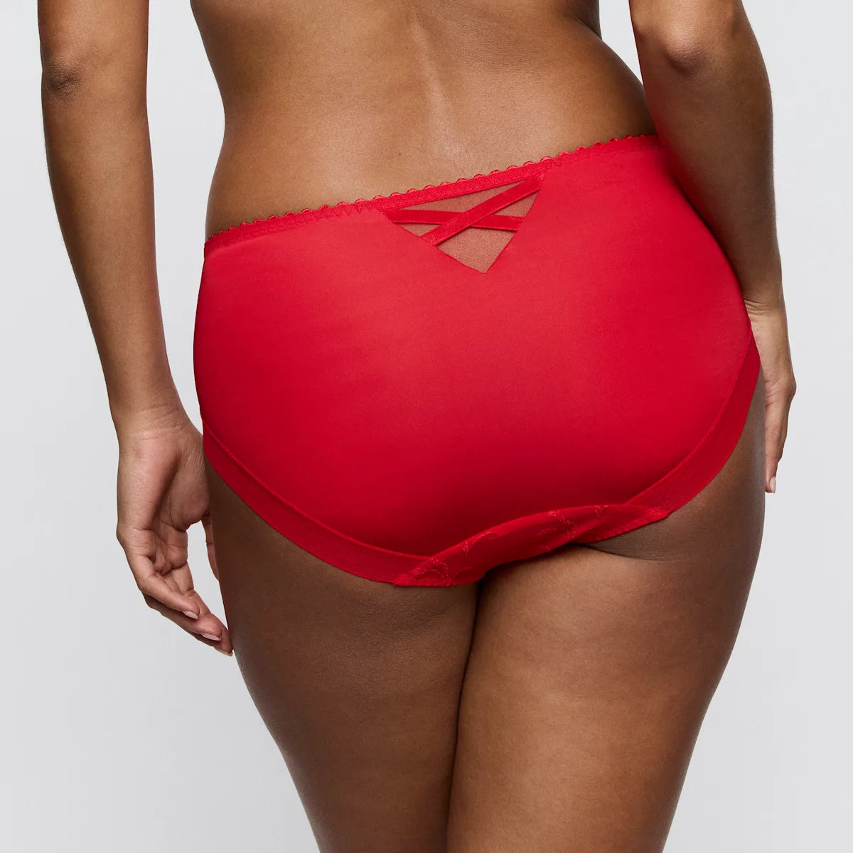 Prima Donna Tailleslip - Solisse 0563641 - True red en Zwart