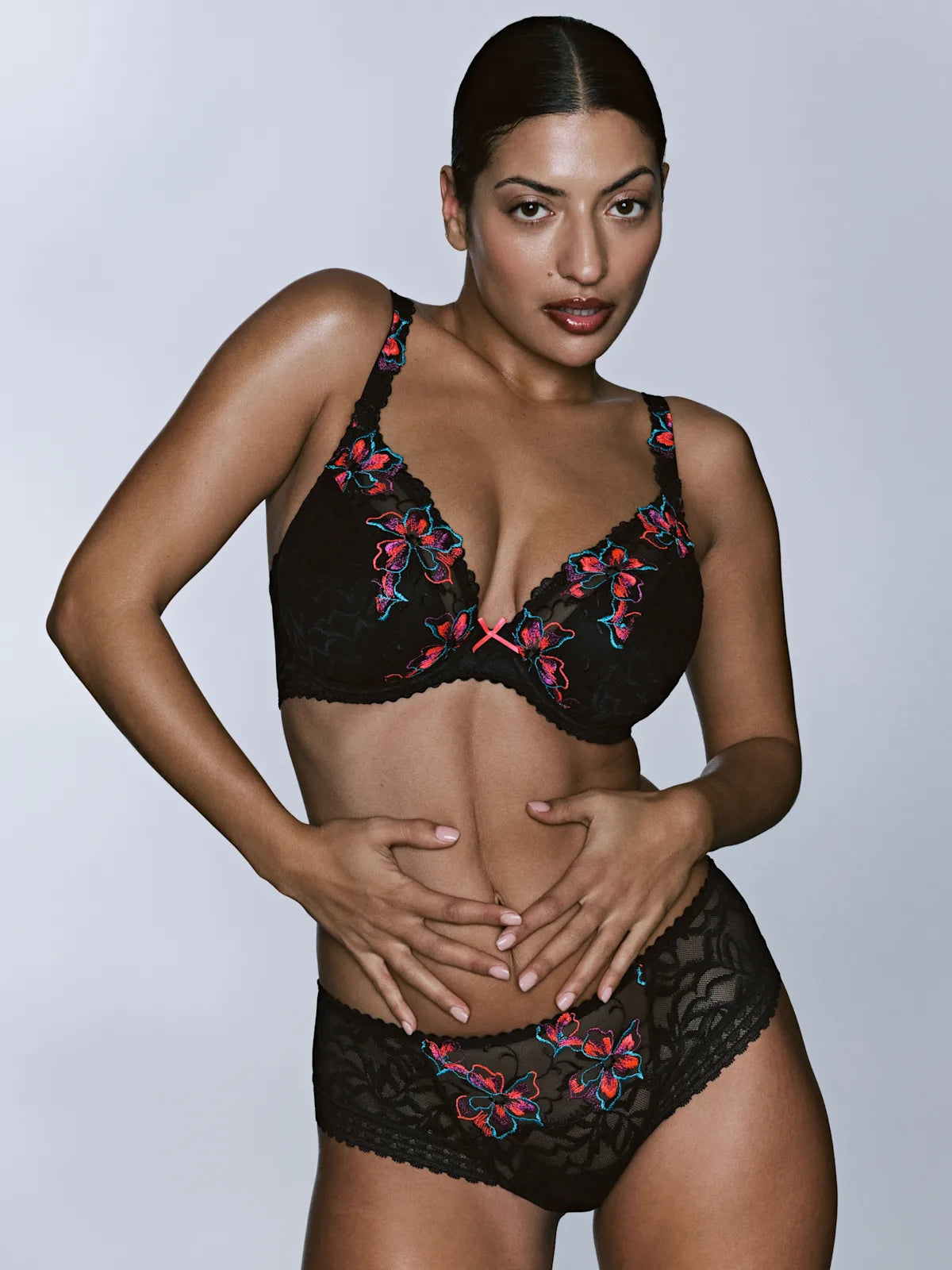 Prima Donna Luxe String Brazil - Miyara 0663621 - Floral Eclipse
