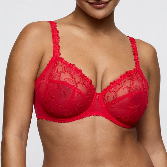 Prima Donna Beugel BH - Solisse 0163640 - True red en Zwart