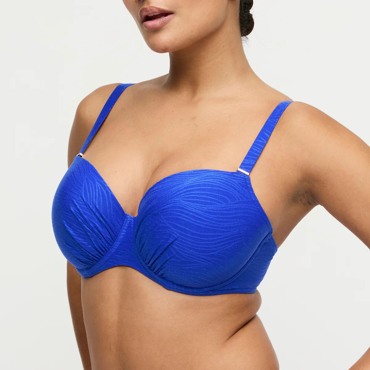 Prima Donna SWIM Voorgevormde Balconette bikinitop - Mantas 4013416 - Electric Blue