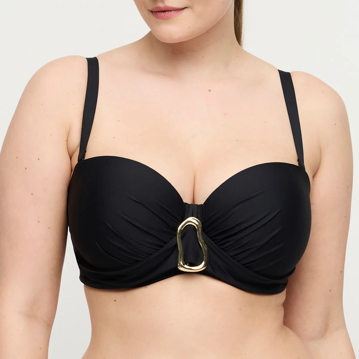 Prima Donna Swim Voorgevormde Bikiniset Strapless met Tailleslip - Uvita 4013517+4013551 - Zwart