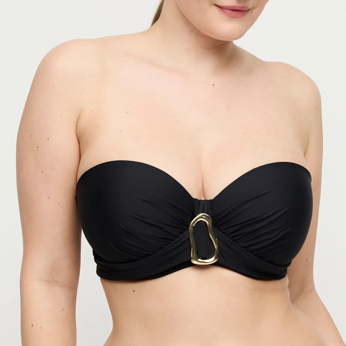 Prima Donna Swim Voorgevormde Bikiniset Strapless met Tailleslip - Uvita 4013517+4013551 - Zwart