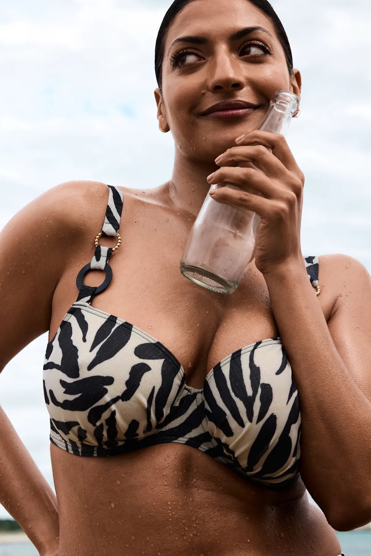 Prima Donna Swim Volle Cup BikiniSET met tailleslip - Dalice 4014110 + 4014152 - Sauvage Shine