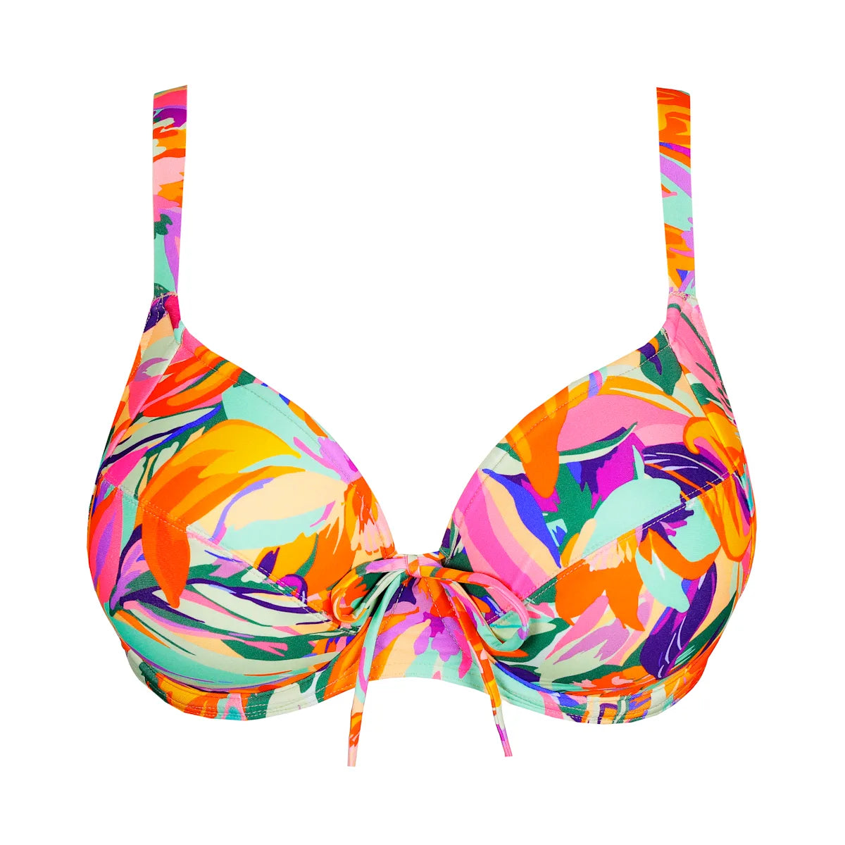 PrimaDonna Swim Volle Cup BikiniSET met tailleslip - Varadeo 4013910 + 4013952 - Bright Tropics