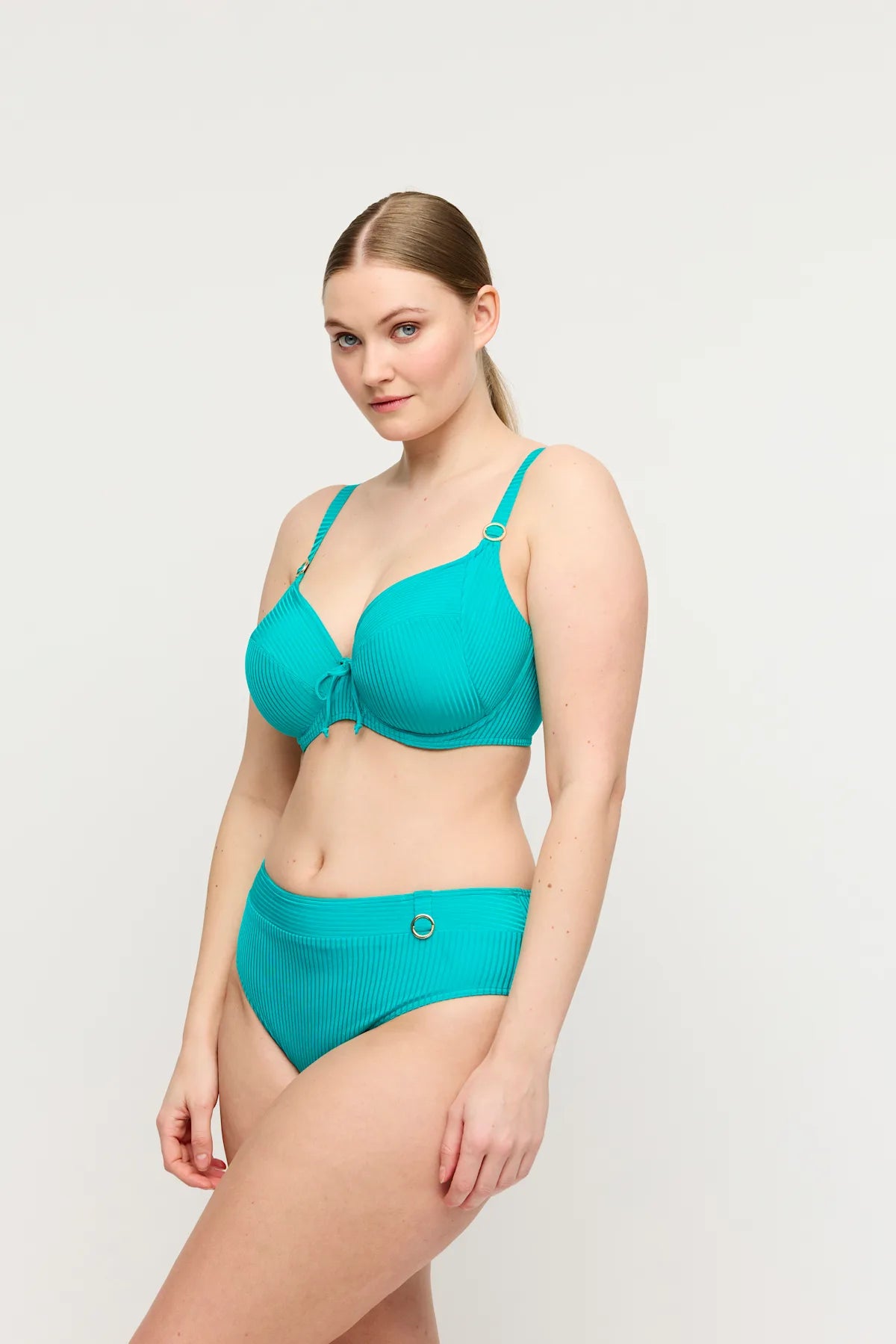 Prima Donna SWIM Volle cup beugel bikini met tailleslip - Delray 4013610/4013651 - Sea Turtle