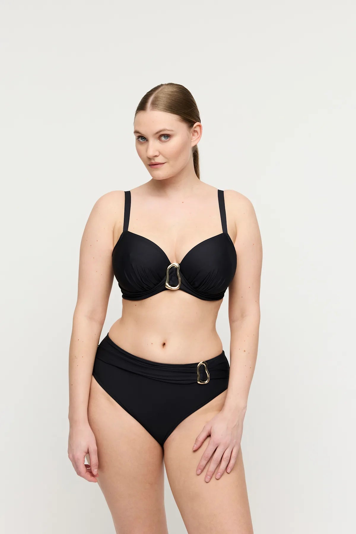Prima Donna Swim Voorgevormde Bikiniset Strapless met Tailleslip - Uvita 4013517+4013551 - Zwart