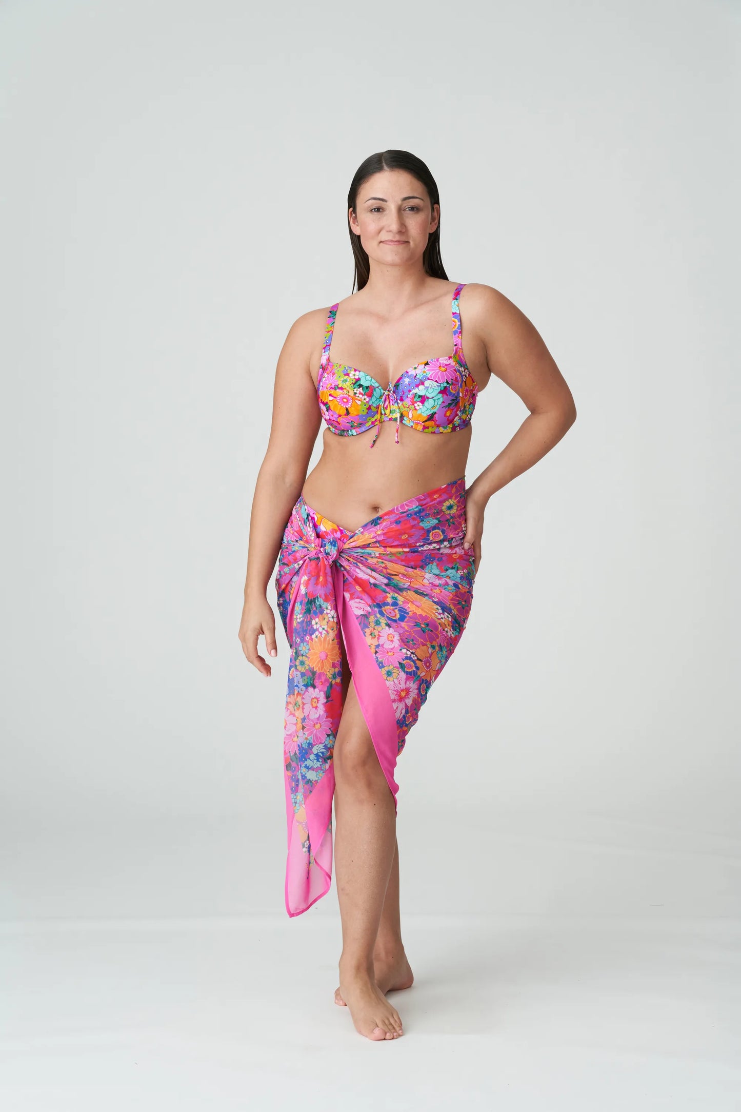 Prima Donna SWIM beugel bikini met tailleslip - Najac 4011010 / 4011052 - Floral Explosion