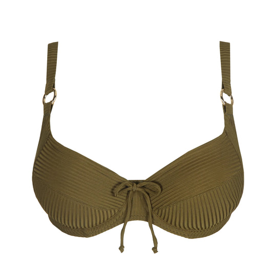 Prima Donna Swim beugel bikini top - 4006310 Sahara - Olijf