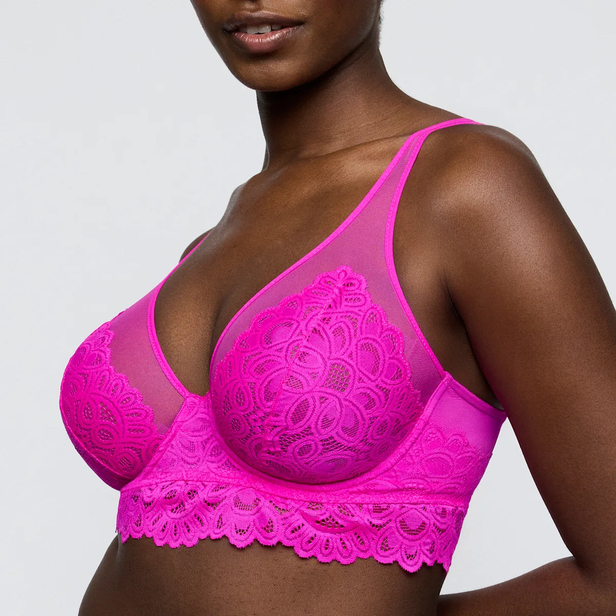 Prima Donna Twist Plunge BH - Dear Night 0142636 - Influencer Pink