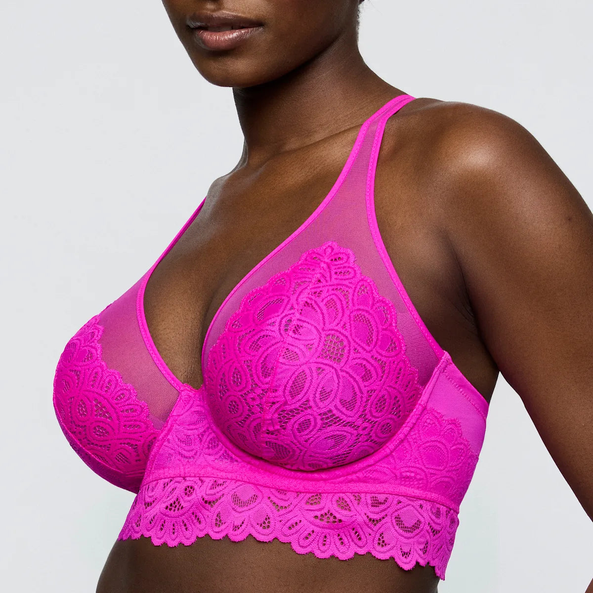 Prima Donna Twist Plunge BH - Dear Night 0142636 - Influencer Pink