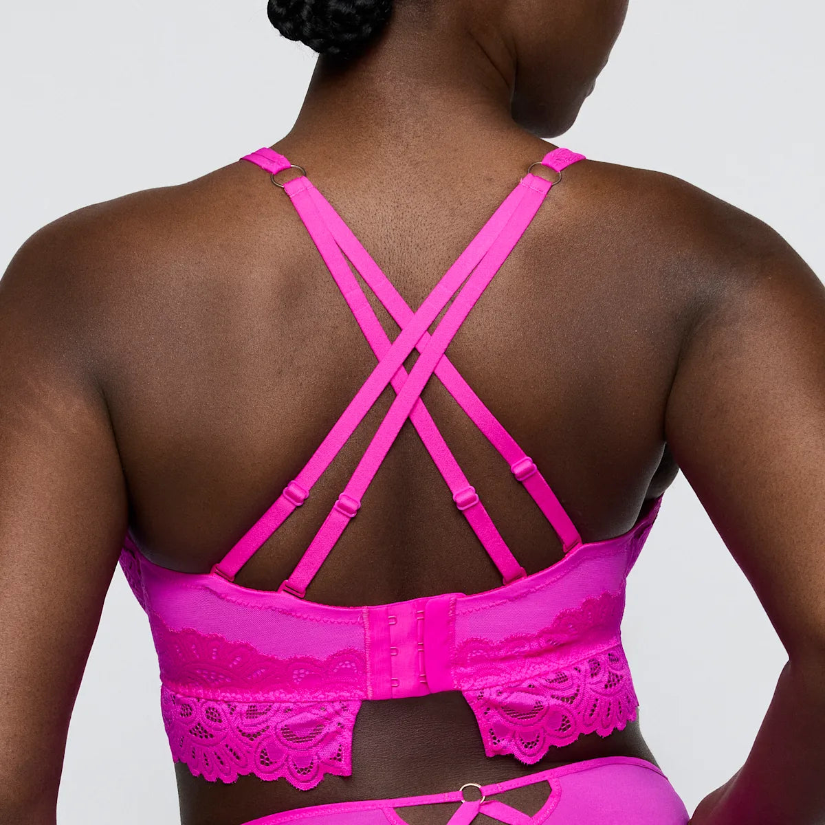 Prima Donna Twist Plunge BH - Dear Night 0142636 - Influencer Pink