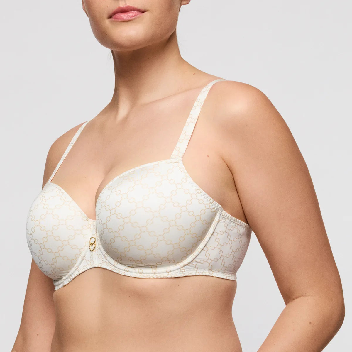 Prima Donna Twist Voorgevormde balconette BH* - Kero 0242582 - Natuur