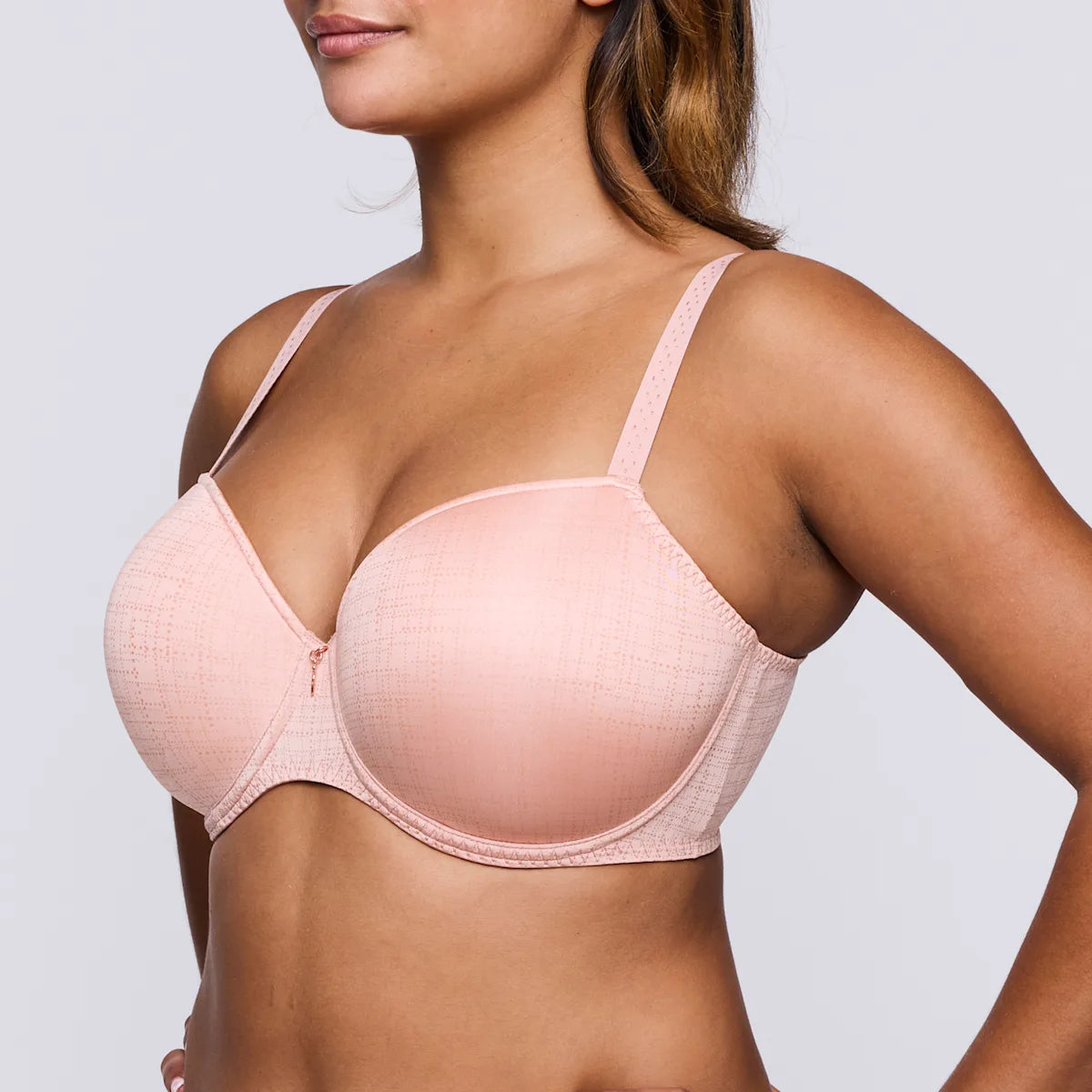 Prima Donna Twist Voorgevormde Balconette Bh - Vennera 0242442 - Dusty Pink