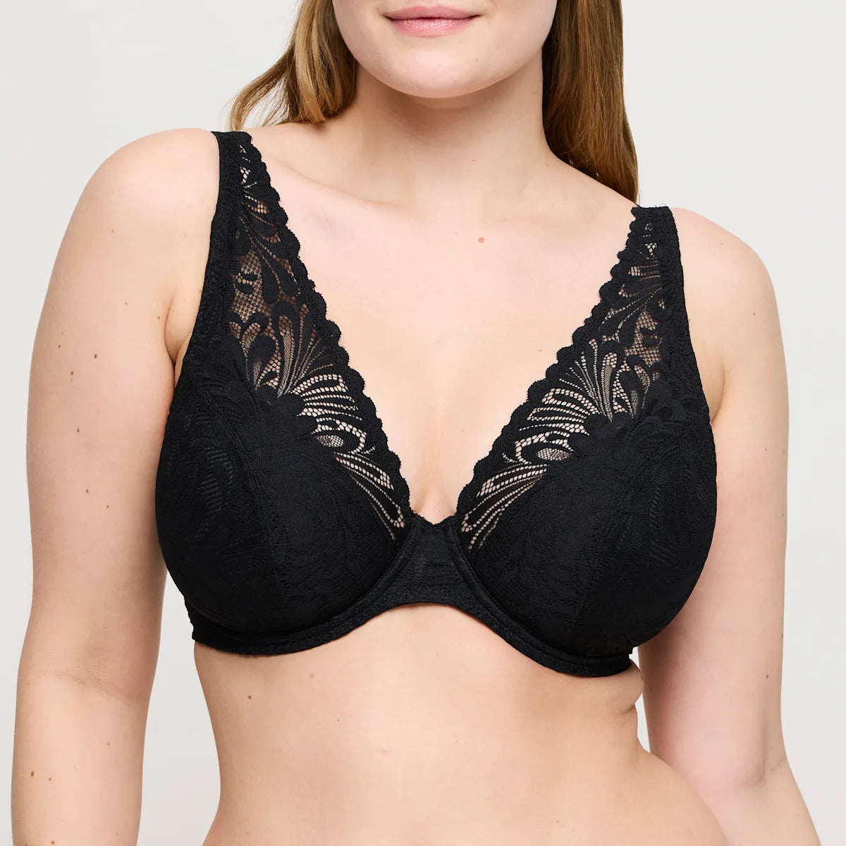 Prima Donna Twist Plunge Bh Halve Mousse Cups - Rupi 0142474 - Zwart