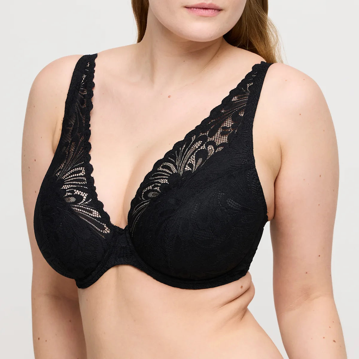 Prima Donna Twist Plunge Bh Halve Mousse Cups - Rupi 0142474 - Zwart