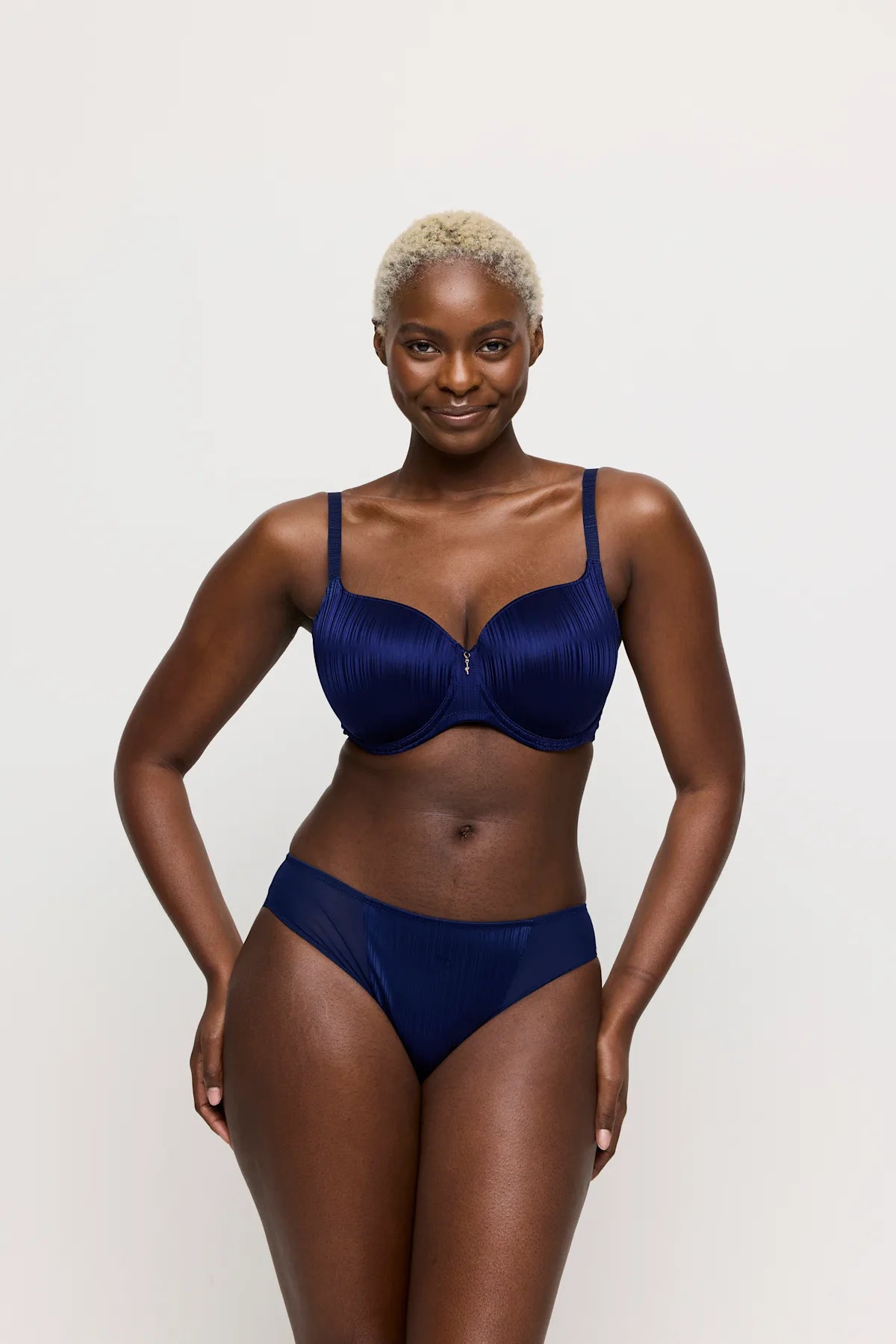 Prima Donna Twist Mousse Bh Hartvorm - Knokke 0242330 - Saffier Blauw