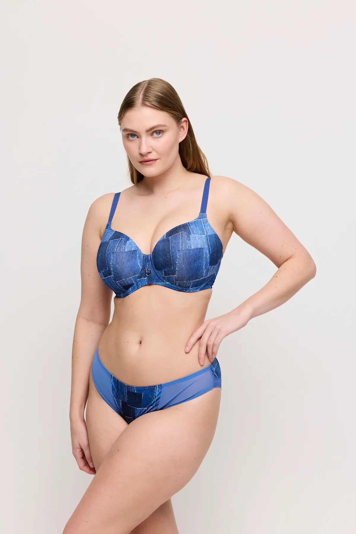 Prima Donna Twist Mousse Bh Hartvorm - Mauna 0242510 - Twill Blue