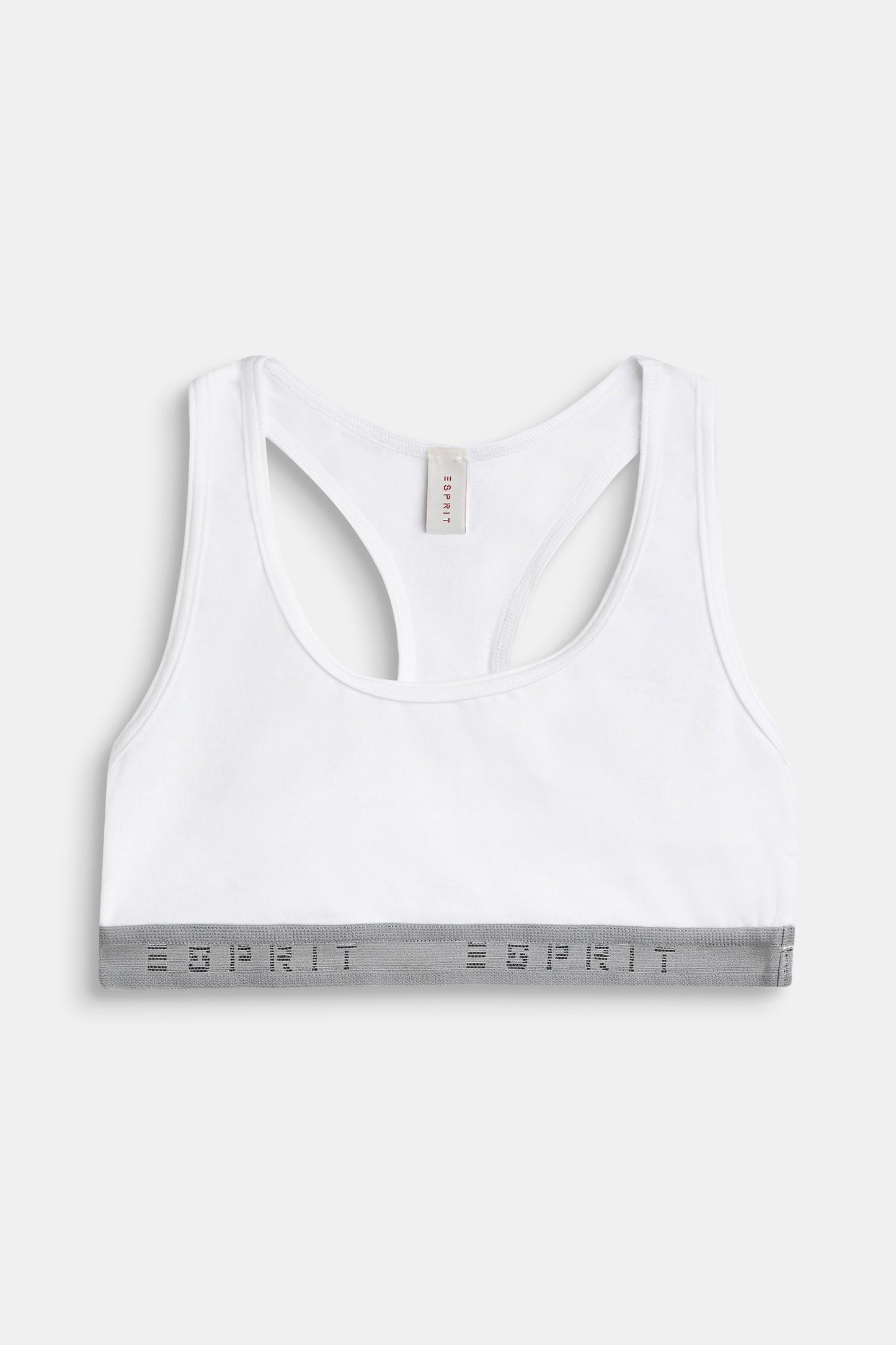 Esprit BH Top Girls met logo band - 999EF5T806 - zwart en wit