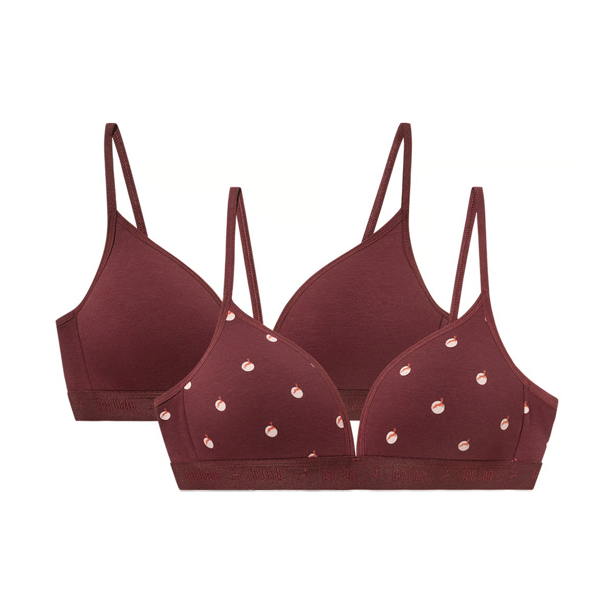 Ten Cate Meisjes voorgevormde BH top - 60868 - Deer dots dahlia