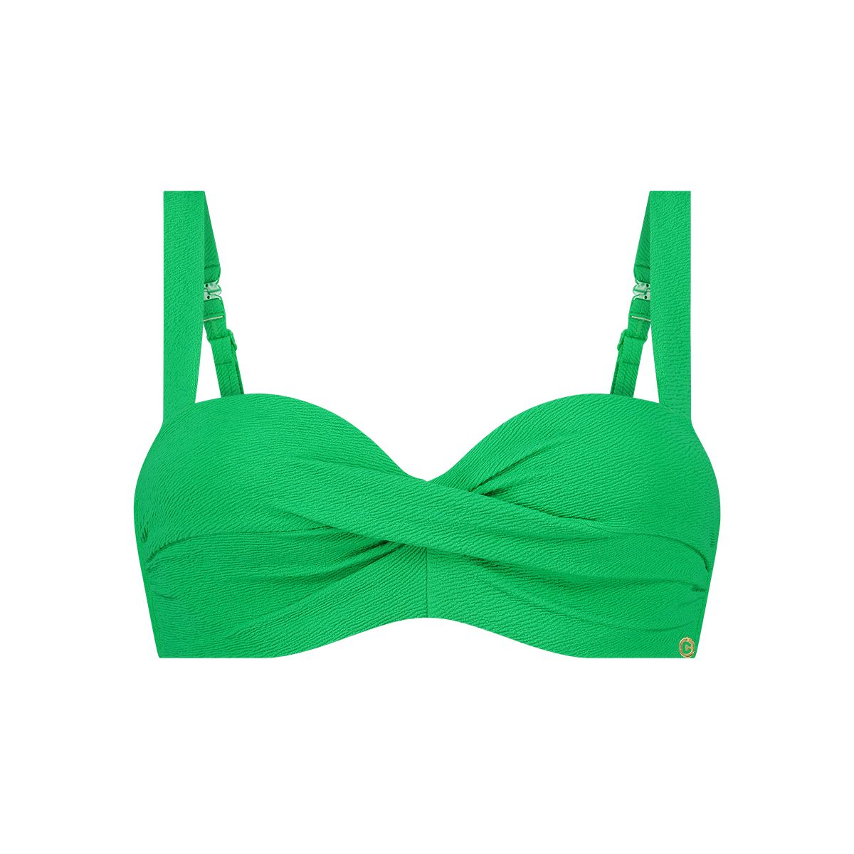 ten Cate Beach (TCWOW) Twisted bikini set - 60017/60024 - Bright green relief 5063