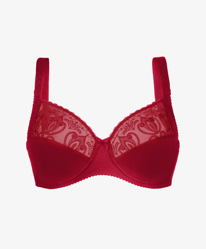 Felina beugel BH - Serenada 205294 - Granat rood