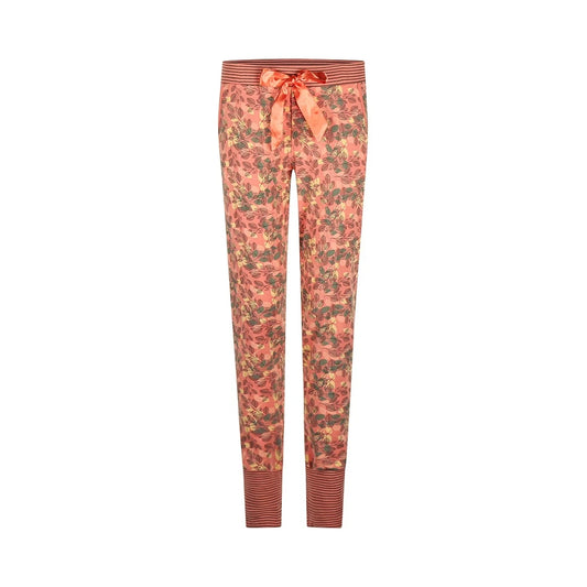 Charlie Choe Dames Pyjama broek - O57112-38 - Koraalroze Bloem