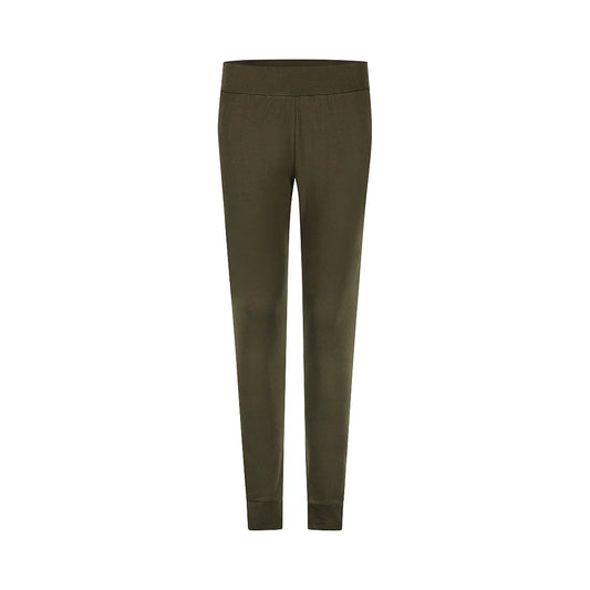 Charlie Choe Dames Pyjama broek legging - O57118-38 - Donker groen