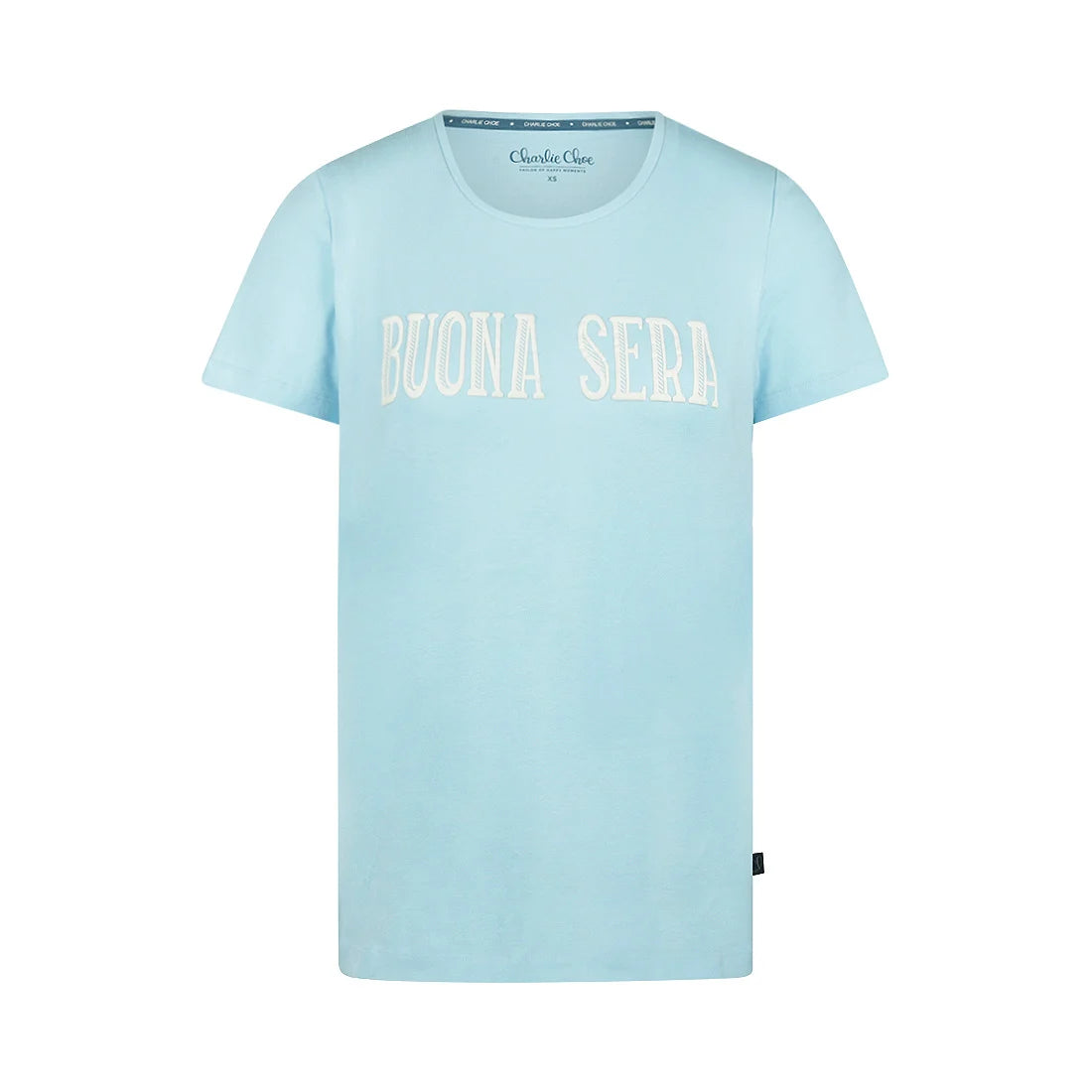 Charlie Choe T-shirt korte mouw - N59120-38 - Lichtblauw