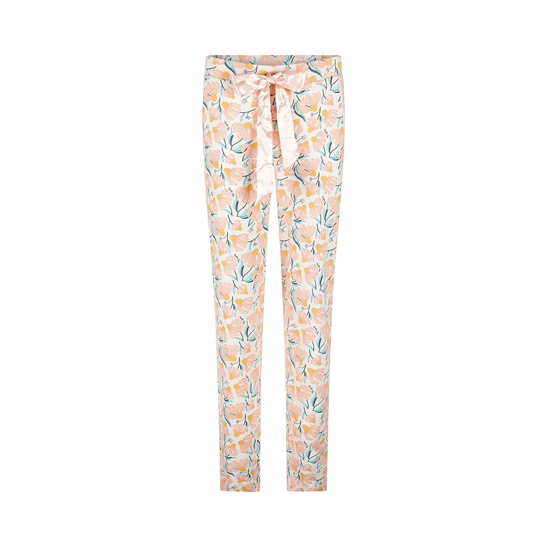 Charlie Choe Lange pyjamabroek - N59128-38 - Licht Peach Bloemen