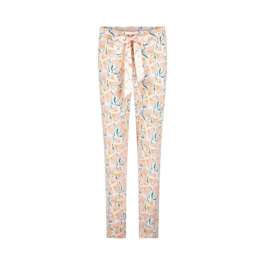 Charlie Choe Lange pyjamabroek - N59128-38 - Licht Peach Bloemen