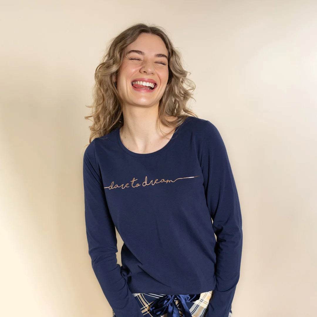 Charlie Choe pyjama Shirt - M61136-38 - Navy