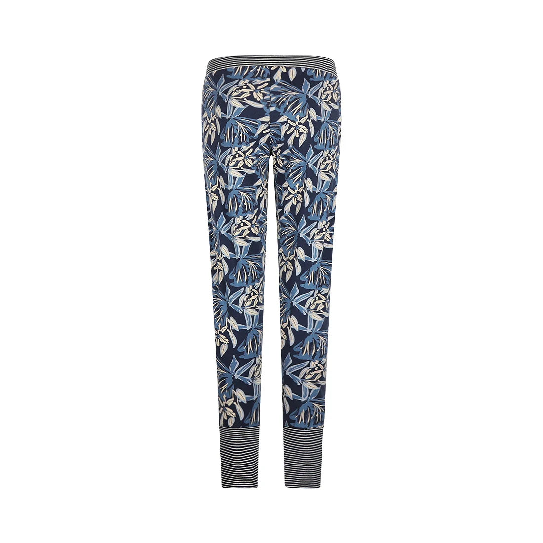 Charlie Choe lange pyjamabroek - M61138-38 - Navy Bloemen