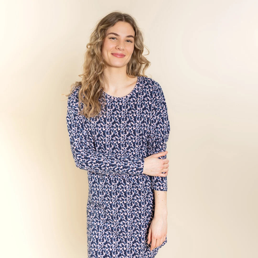 Charlie Choe Bigshirt nachthemd - M61145-38 - Lila